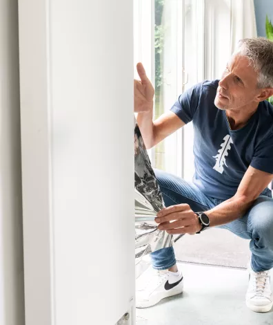 Kleine maatregelen radiatorfolie