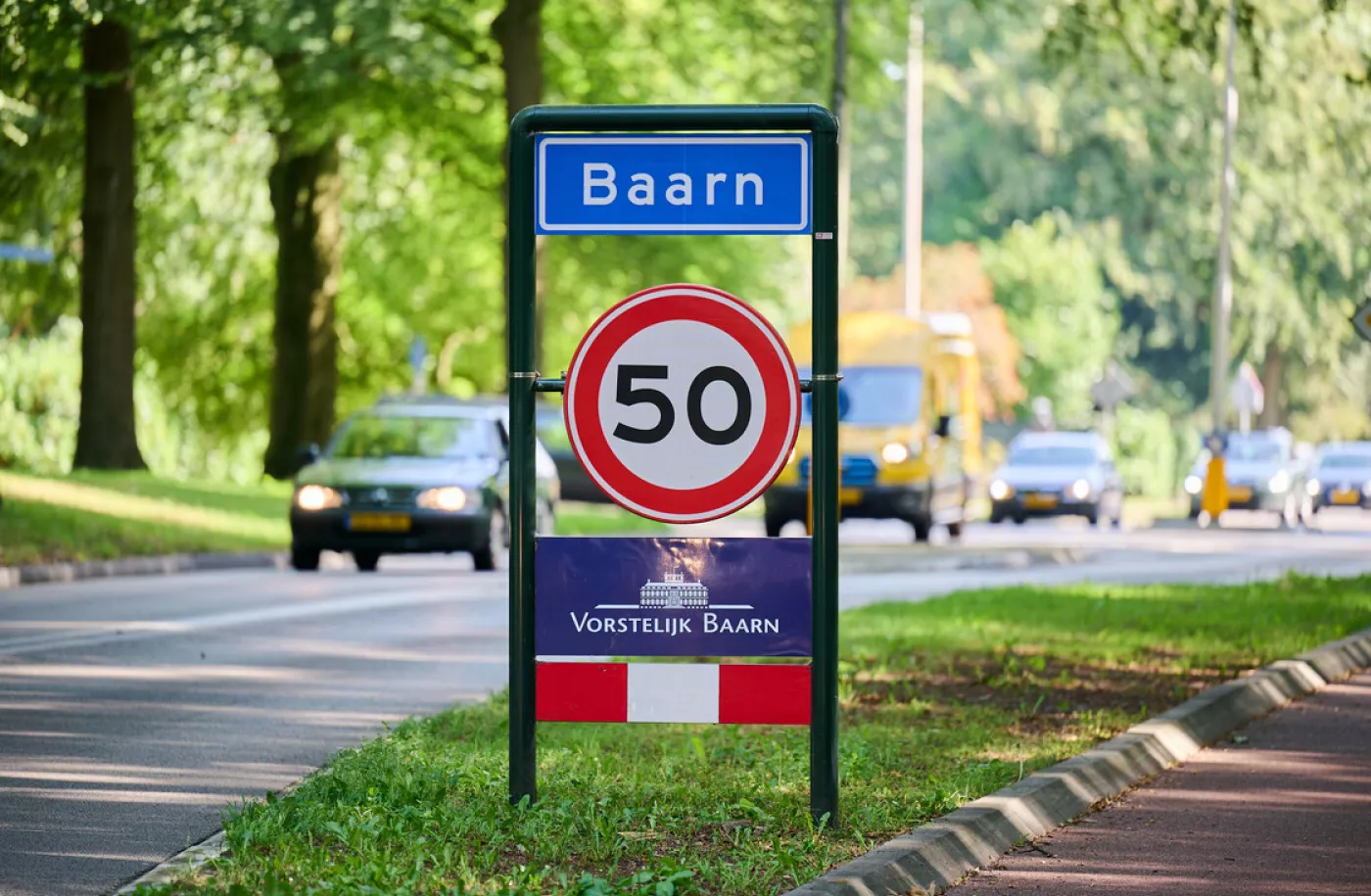 Plaatsnaambord Baarn