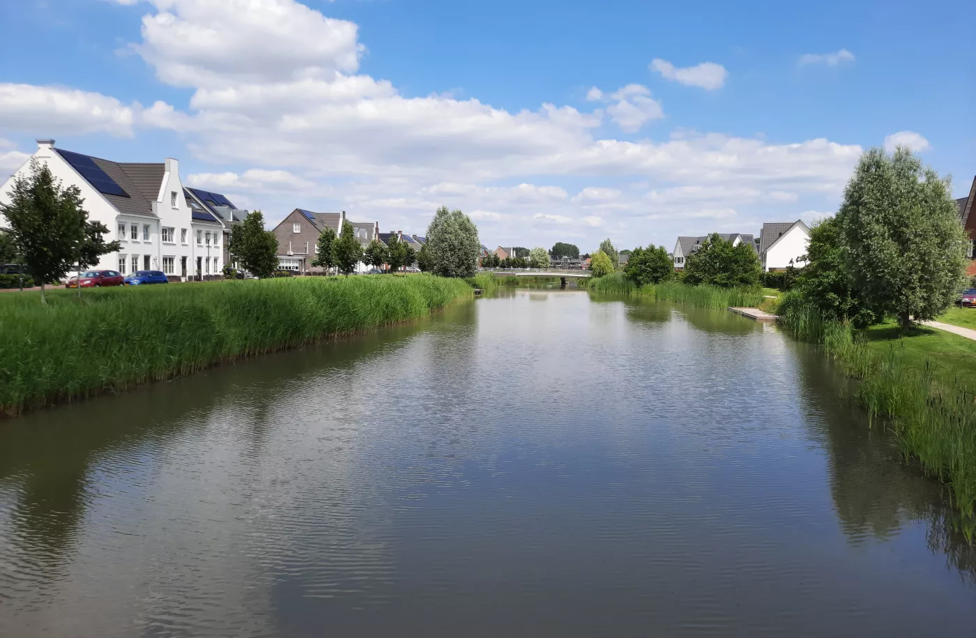 Zicht op het water in gemeente Vijfheerenlanden