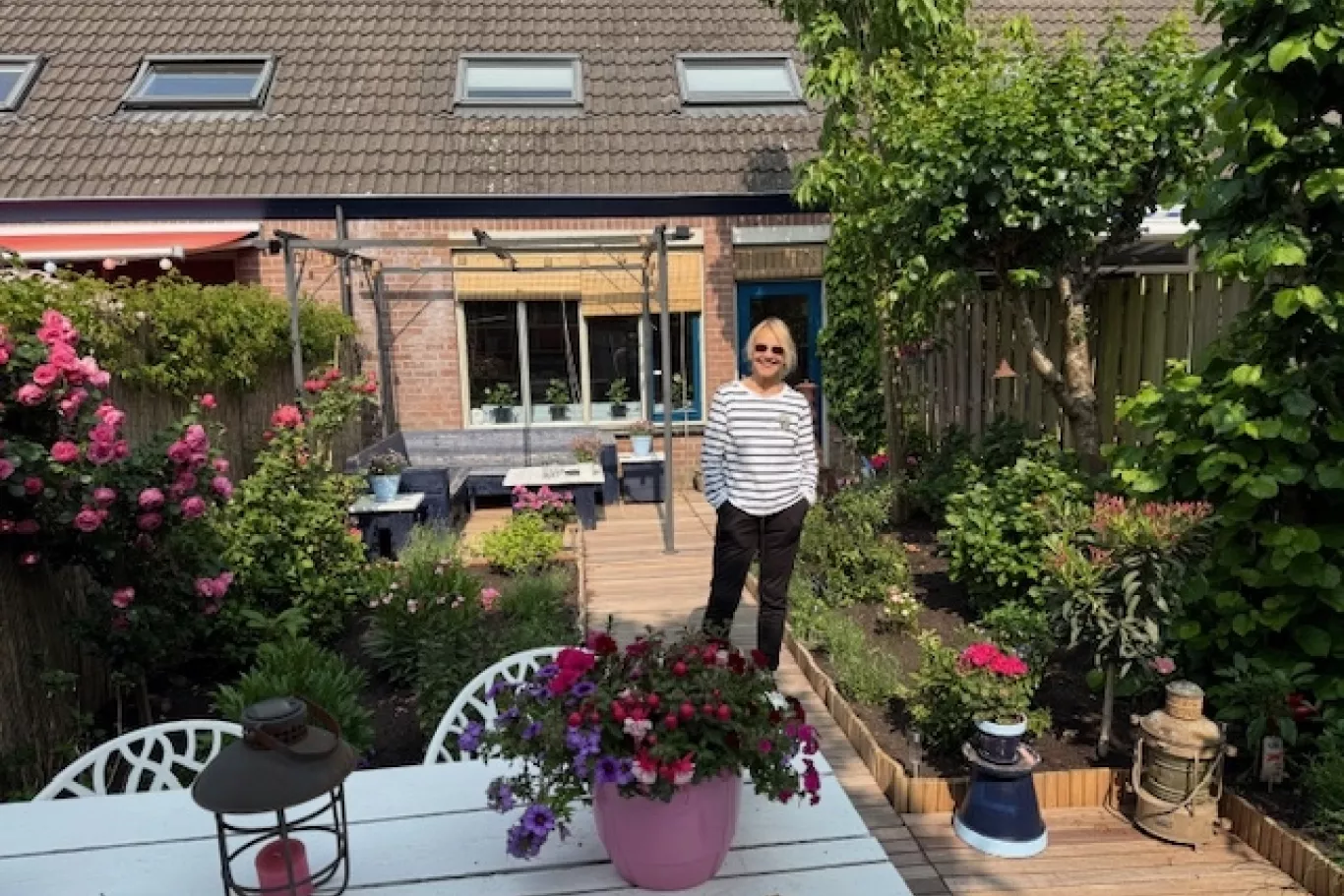 NK Tegelwippen Houten ambassadeur Annelies